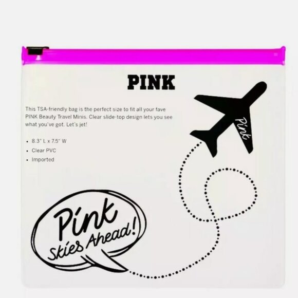 Victoria's Secret PINK | "Skies Ahead" Travel Bag | TSA Friendly - Picture 2 of 9
